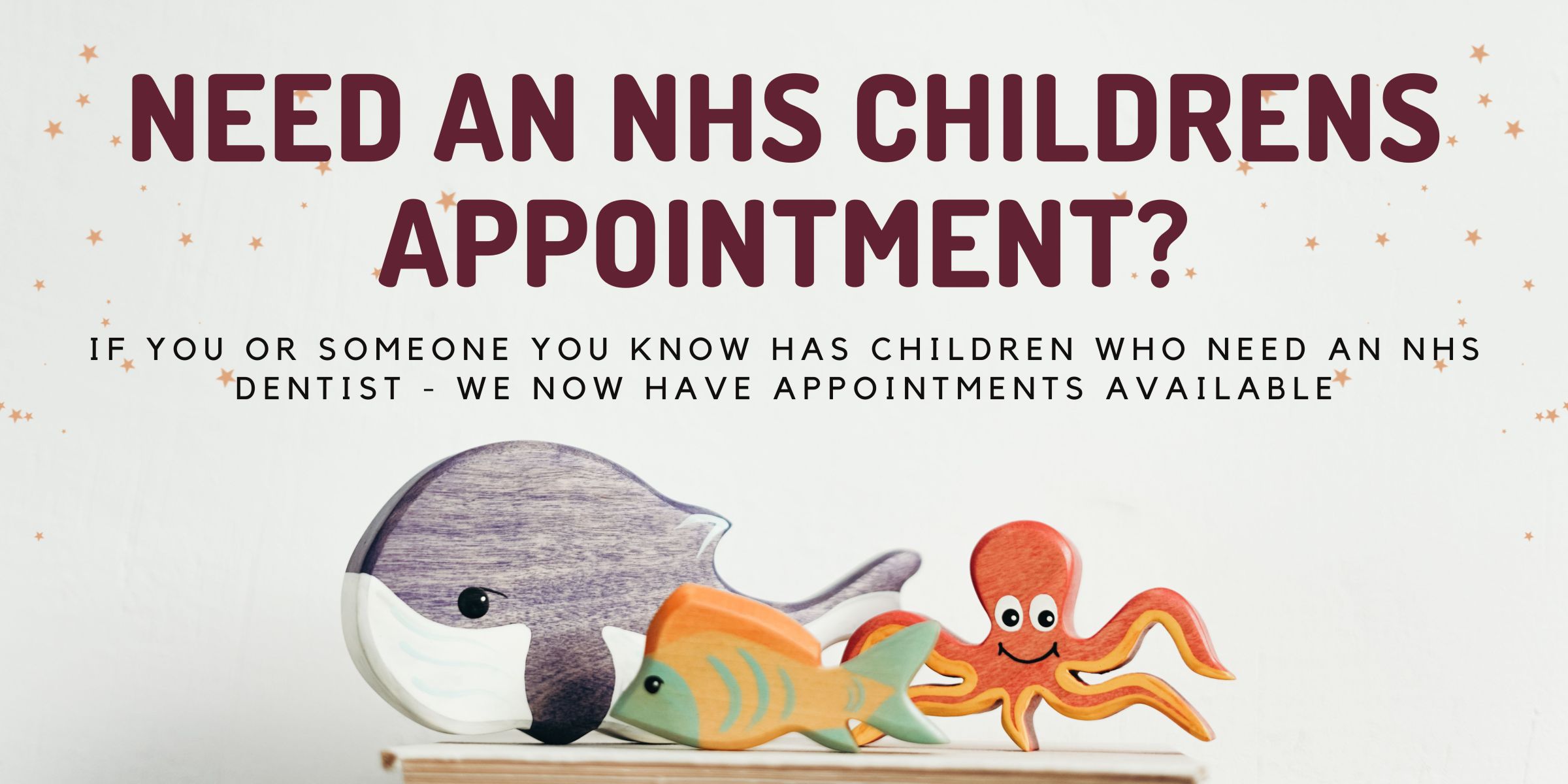 NHS Childrens appointments available